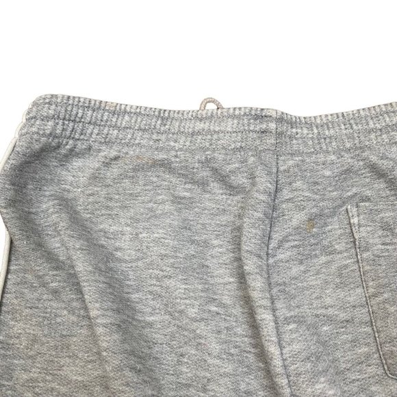 Vintage 70s Nike Gray‎ Burgundy Track Pants Women's Sz M Strips Embroidered Logo - Picture 7 of 9